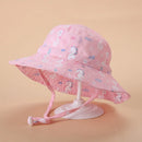 Newborn Baby Hats Boys Girls Panama Summer Kids Sun Hat Infant Beach Fisherman Bucket Hat Children Breathable Outdoor Hats