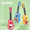 Children Ukulele Musical Toys 4 Strings Small Guitar Montessori Education Instruments Music Toy Musician Learning Gift