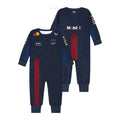 2024 F1 Racing Competition Baby Enthusiast Cycling Jumpsuit Hot Selling MAX VERSTAPPEN Baby Boy Girl Clothing Bull Crawling Suit