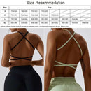 Cloud Hide Sexy Back Sports Bra Women Yoga Crop Top Home Fitness Workout Underwear Dancing Vest Plus Size Running Cycling Shirt