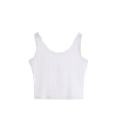 Wholesale Women Solid Color Suspender Camisole Tank Top for Women's Short Yoga Sports Crop Top Sleeveless Slim Fit Tops