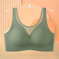 1pcs Women's Bra No Trace Breathable Bra No Steel Ring Breathable Comfortable Large Size Underwear Vest Bralette