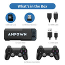 جهاز ألعاب Ampown GD20 بدقة 4K و60 إطارًا في الثانية، مخرج HDMI بزمن انتقال منخفض، GD10 Ultra، GD20 TV Game Stick، جهاز ألعاب كلاسيكي محمول، 70 ألف لعبة مدمجة