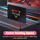 PlayZone 1TB Portable External Game SSD Handheld Game Console For Xbox/PS4/PS3/PS2/Switch Built-in 16000 Games For Win PC/Laptop