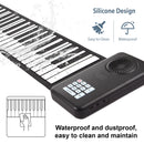 88 Key Portable Piano Handroll Electronic Piano Environmental Silicone Foldable Piano Home Practice for Travel Beginners