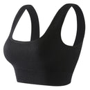 Seamless Knitted Sports Fitness Yoga Bra and Underwear