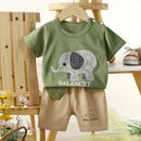 New arrive Mickey mouse Baby Kids Sport Clothing Disney Clothes Sets for Boys Costumes summer Cotton Baby Clothes 0 -3Years Old