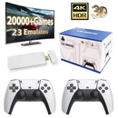 M15 Game Stick 4K Mini Retro Video Game Console Built-in 20000 Games Wireless Gamepads Video Game Controller Support 2 Player