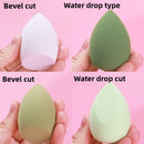 4Pcs Makeup Sponge Powder Puff Dry and Wet Combined Beauty Foundation Tools Cosmetic Ball Powder Puff Bevel Cut Make Up Sponge