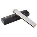28 Holes Harmonica Accent / Polyphony C Key Harmonica rofessional Harmonica Tremolo Mini Harps Woodwind Instruments