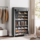 Non-woven dormitory door simple cabinet simple shoe rack multi-layer space saving and economical home dustproof box cabinet