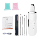 Electric Ultrasonic Skin Scrubber Vibration Face Spatula Peeling Blackhead Remover Facial Lifting Cleansing Ultrasonic Skin Care