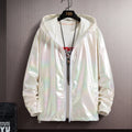Women Summer Windbreaker Jacket Loose Size 7XL Jacket Female Thin Coat Casual Basic Hoodie Jacket Tops Girl Beachwear