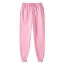 Men's Black Sport Casual Sweatpants 2024 Autumn Winter Warm Fleece Lined Ankle-Banded Trouser With Pocket Plus SIze Baggy Pants