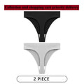 CINOON 2Pcs/Lot Women Sexy 5 Color Panties Low-waist Comfort Underwear G String Thong Breathable Lingerie Temptation Intimates
