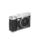 6K HD Digital Camera 2.4in IPS Display 8X Zoom 64MP Video Camera With Fill Light 4K Selfie Camera For Kids Students Teens 2025