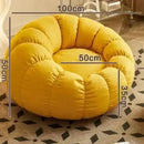 Creative Pumpkin Shape Single Lazy Sofa Bedroom Balcony Living Room Lounge Chair Detachable Washable Living Room Furniture