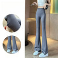 Matching Basic Women's Sweatpant Casual Lady's Sportswear New In Female Flare Pants Drawstring Wide Leg Pant Boot Cut Trousers