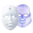7 Colors LED Facial Mask Photon Therapy Face Skin Care Mask Anti Acne Therapy Skin Rejuvenation Wrinkle Removal Face Beauty Mask