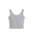 Wholesale Women Solid Color Suspender Camisole Tank Top for Women's Short Yoga Sports Crop Top Sleeveless Slim Fit Tops