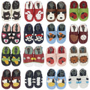005 Soft Leather Shoes Baby Boy Girl Infant Shoe Slippers 0-6 months to 7-8 years First Walkers Leather Skid-Proof Kids Shoes