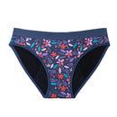 1pcs Girls Children Cotton Menstrual Panties For Teenager Printing Fabric Underwear 4-Layer Medium Flow Absorption Ladies Briefs