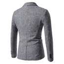 Autumn and Winter New Men's Fashion Casual Men's Suit Plaid Small Blazer Jacket