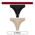 CINOON 2Pcs/Lot Women Sexy 5 Color Panties Low-waist Comfort Underwear G String Thong Breathable Lingerie Temptation Intimates