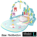 Baby Fitness Stand Music Play Gym Activity Toys Newborn Piano Crawling Blanket Pedal Game Pad Early Education 0-36 Months Gifts