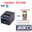 Xprinter 200mm/s Thermal Receipt Printer with Auto Cutter 80mm POS Printer Kitchen Printer with+Ethernet /Bluetooth+USB/WIFI+USB