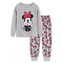 New Spring Autumn Children's Clothing Sets Mickey Cartoon Minnie girl boy Pajamas Kids Set Boys Sleepwear Baby Girls Pyjamas