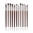 OVW 12pcs Eye Shadow Nature Hair Eyeliner Eyebrow Lip Cosmetic Beauty Makeup Brushes Tools