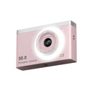 Digital Camera Travel Selfie Camara 2.4inch Screen 8X Zoom Digital Camera Kids Campus Selfie Mini Retro Cam with Fill Light