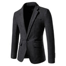 Autumn and Winter New Men's Fashion Casual Men's Suit Plaid Small Blazer Jacket