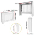 S M L XL Extra Tall 92CM Radiator Cover MDF Cabinet Grill Shelf Fence Panel Barrier