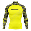 HotSale Men's Surfing Shirt CAMO Lycra Rashguard RIGHTTRACK Surf Sportswear Beach UV Protection Swimwear UPF50  Clothes