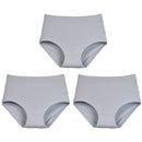 3Pcs Women's Cotton High Waist Panties Underwear Female Large Intimate Lingerie Briefs Woman Underpants Panty Panti New 2025