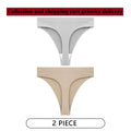 CINOON 2Pcs/Lot Women Sexy 5 Color Panties Low-waist Comfort Underwear G String Thong Breathable Lingerie Temptation Intimates