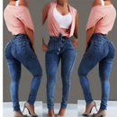 Creatively Designed Plus Size Trendy Cotton Women's Jeans Proxy Alliance Summer 2024 Street Style Cross-Border Goods In Stock