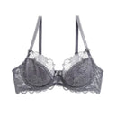 Women Sexy Lace Bra Thin Gathering Steel Ring Lingerie Breathable Underwear Elegant Casual Female Bralette