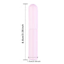 Clear lip brush Elastic silicone soft portable round head lipstick applicator Blender Mini makeup brush natural beauty